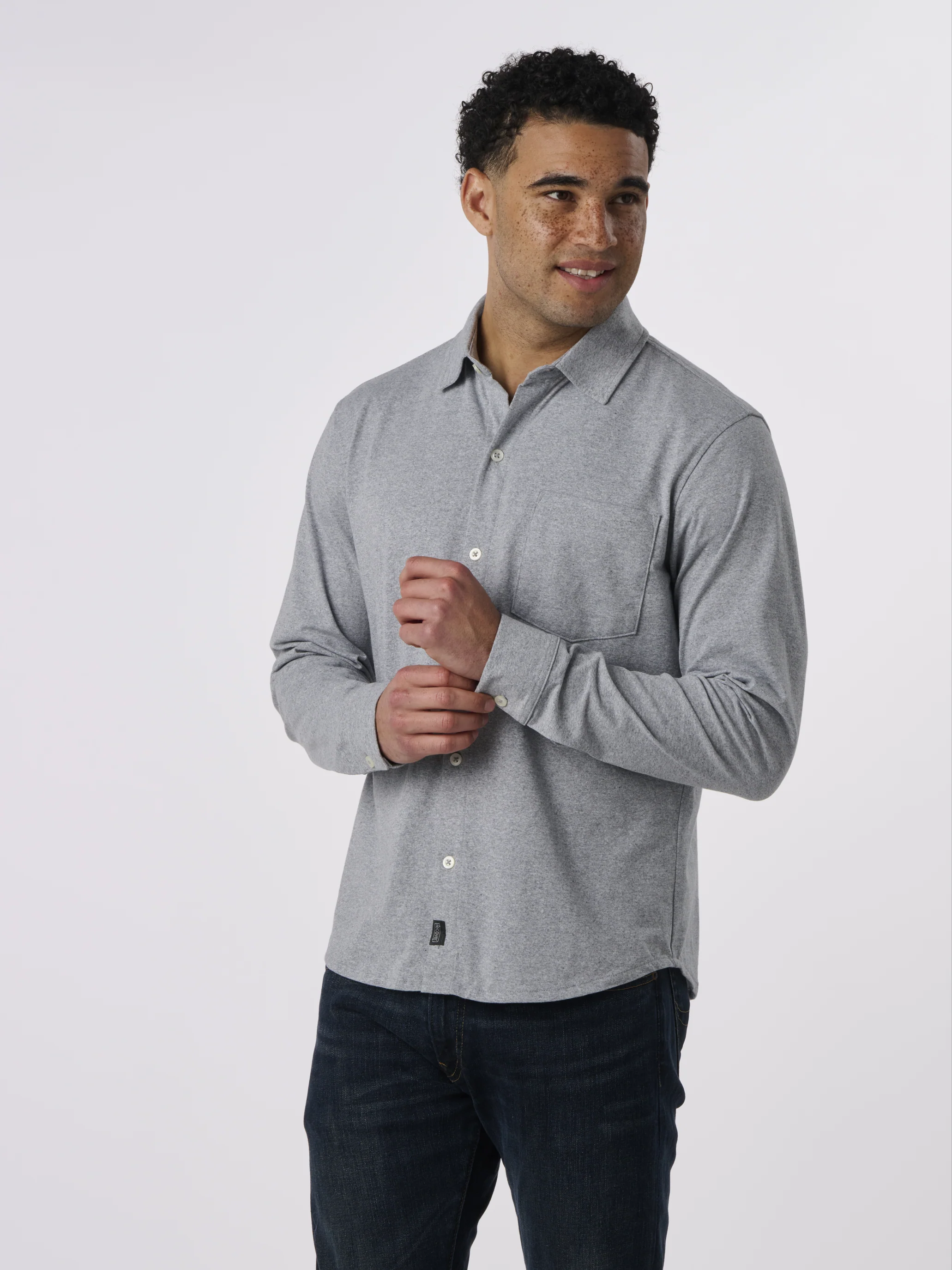 EC650 - Eco Button Down Shirt - Image 5
