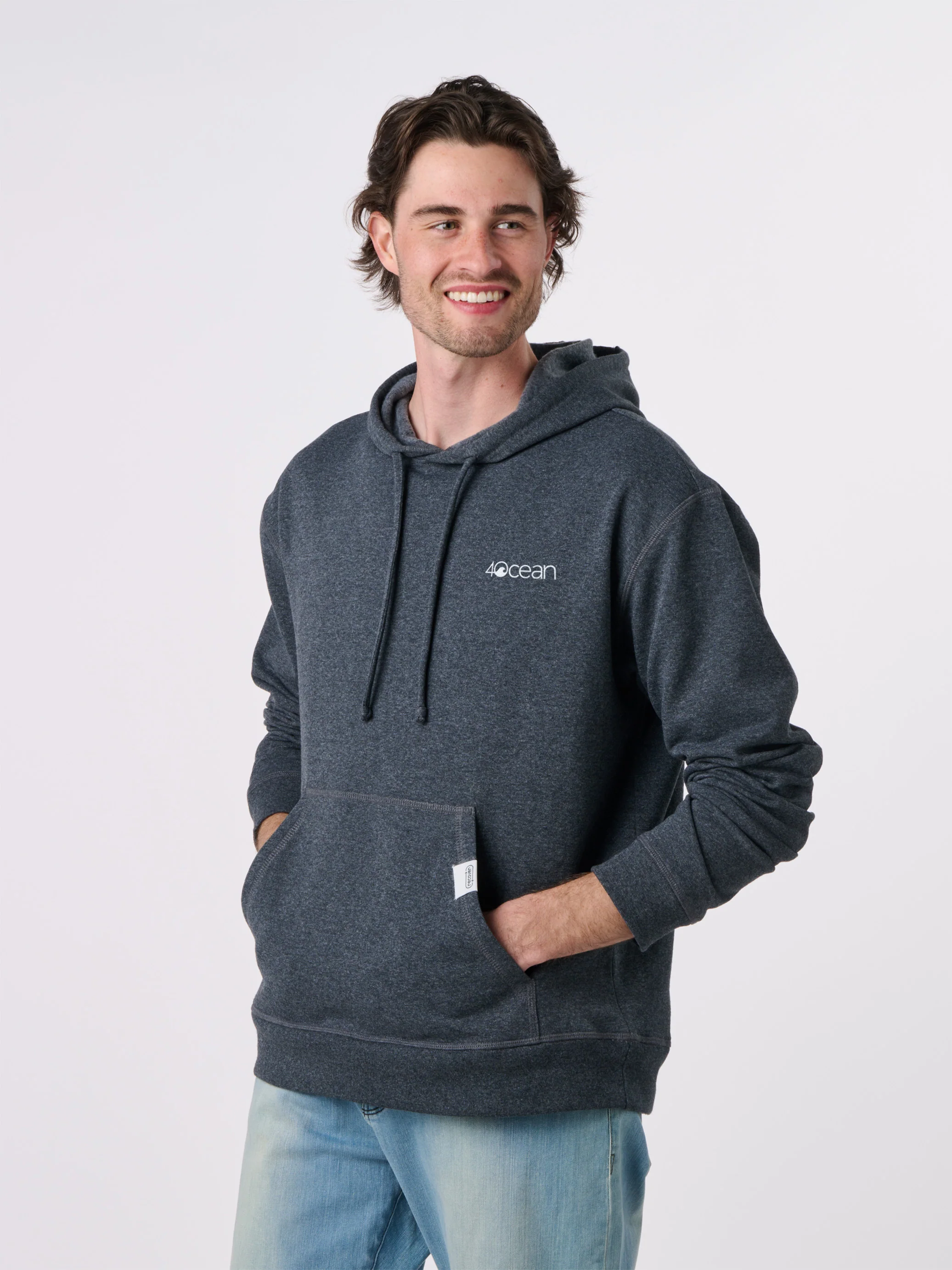 Whale Microplastic Unisex Pullover Hoodie - Image 12