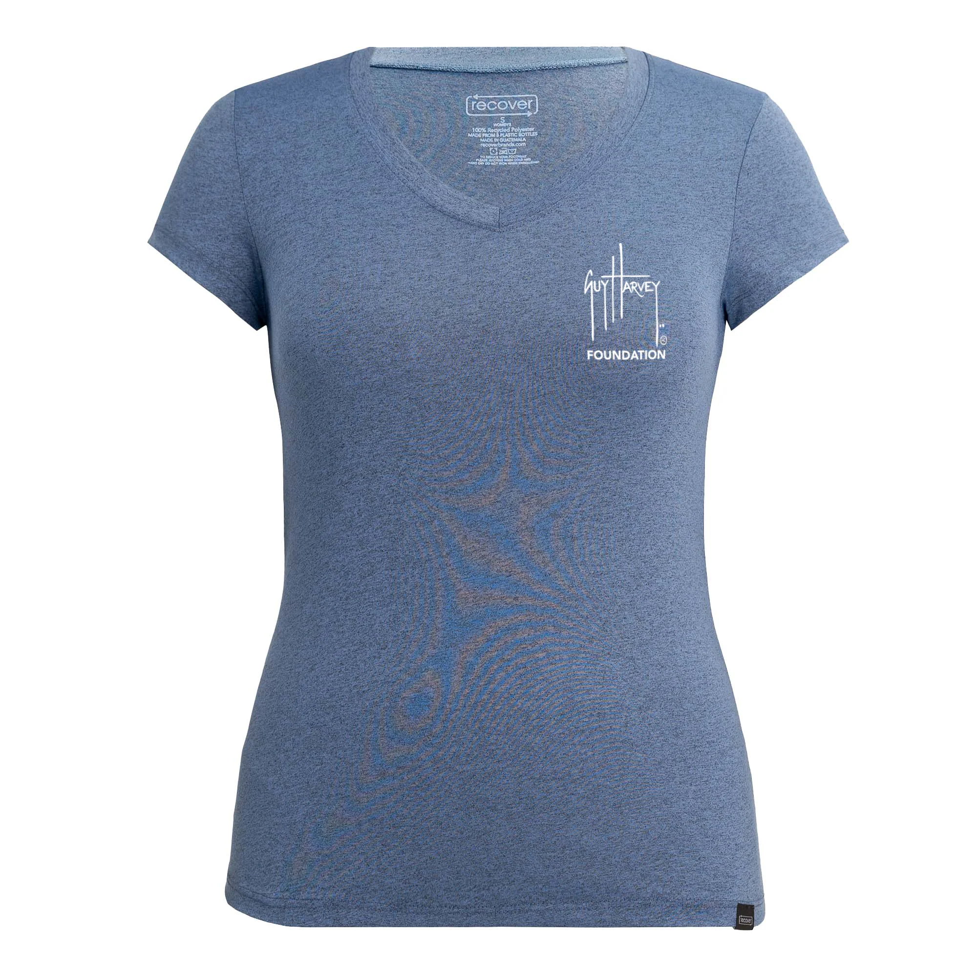 Guy Harvey Foundation Love the Blue Women's Sport T-Shirt - Image 2