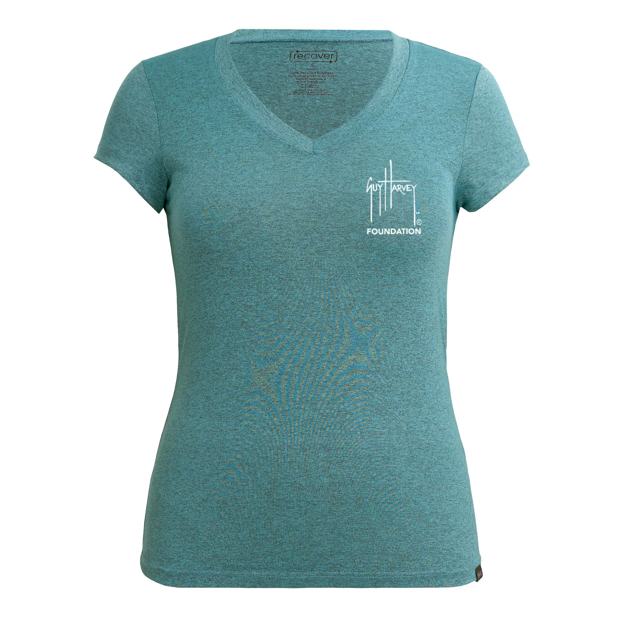 Guy Harvey Foundation Love the Blue Women's Sport T-Shirt - Image 4