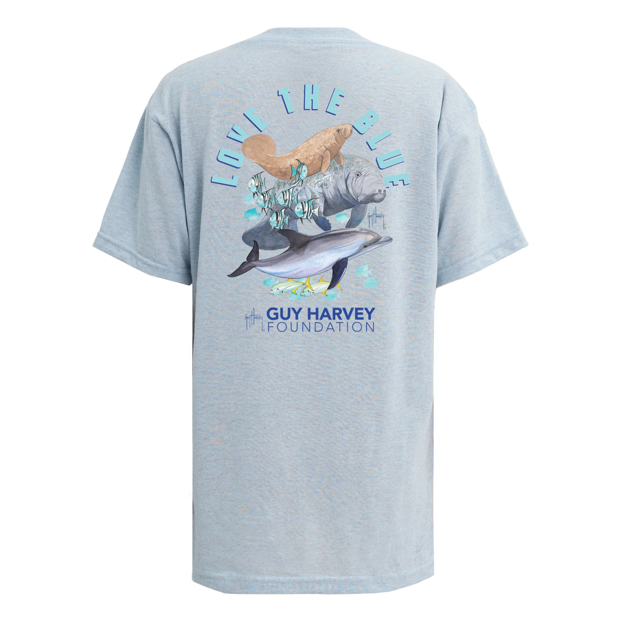 Guy Harvey Foundation Manatee Youth Classic T-Shirt - Image 3